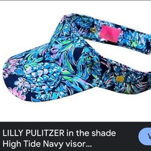 NWOT Lilly Pulitzer bright women’s visor for summer